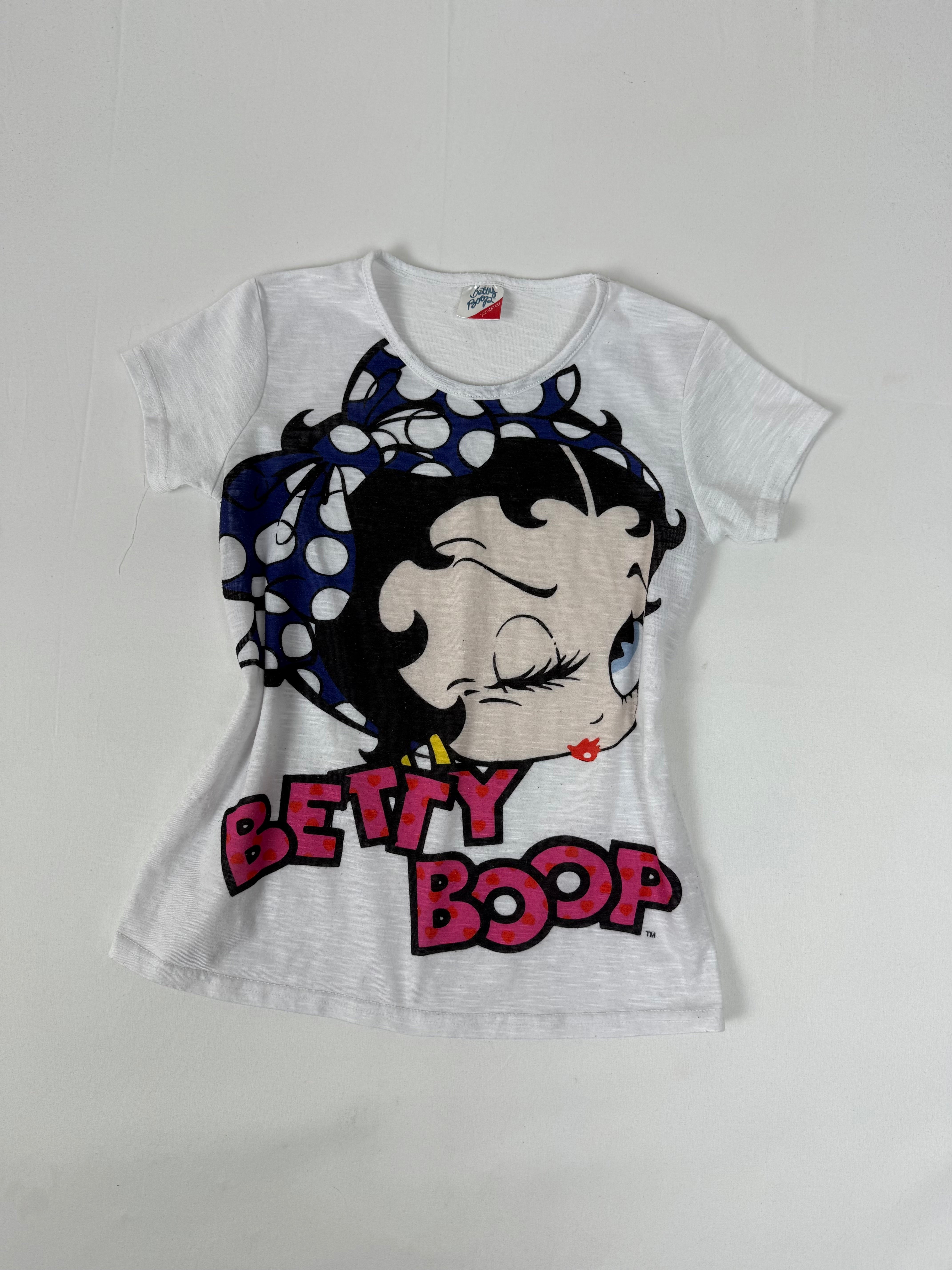 White graphic tee (S/M)