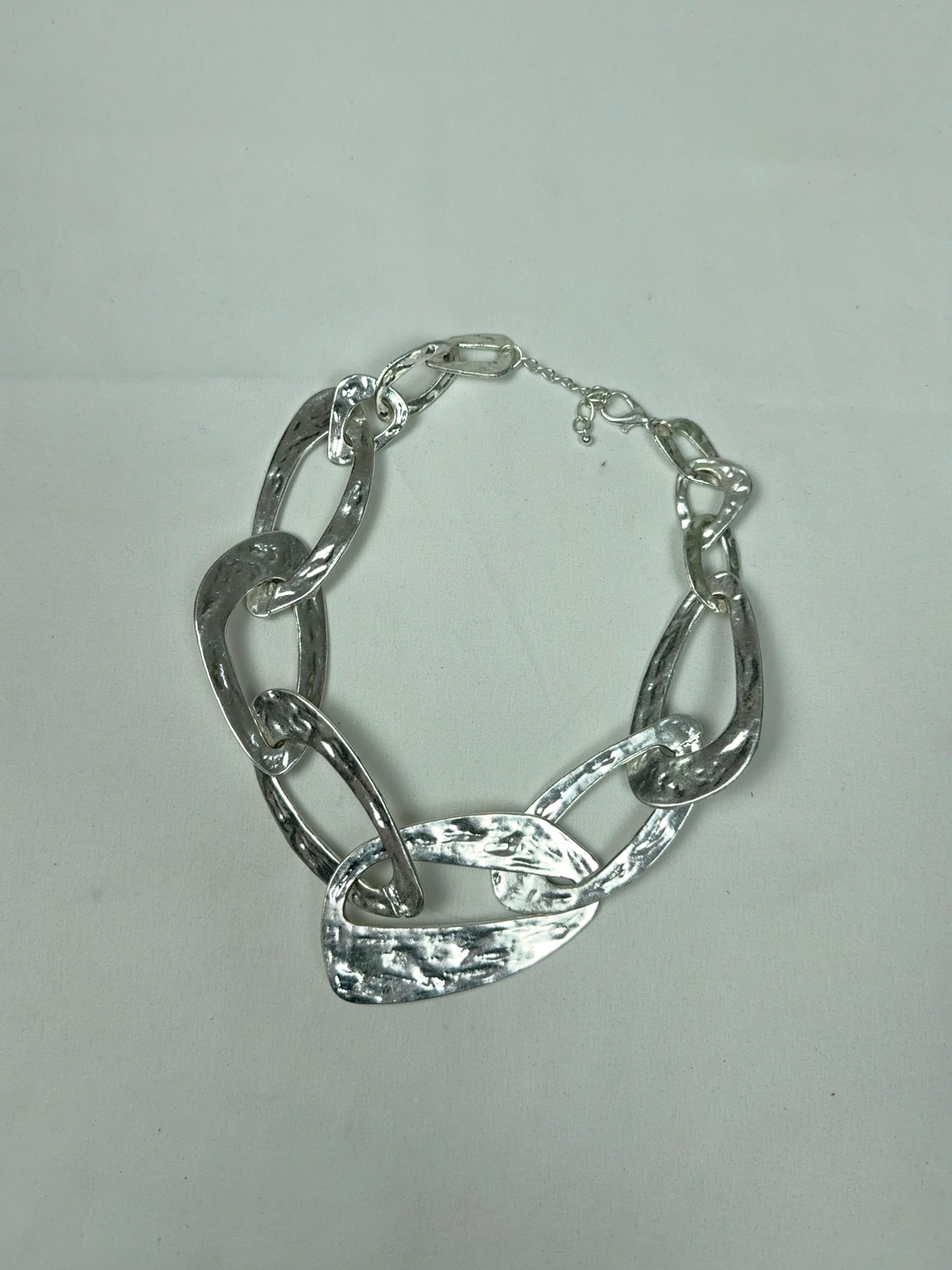 Silver stainless steel necklace