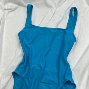 Blue backless bikini body (M)