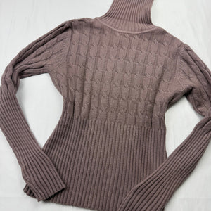 Cashmere & wool turtleneck jumper (S)