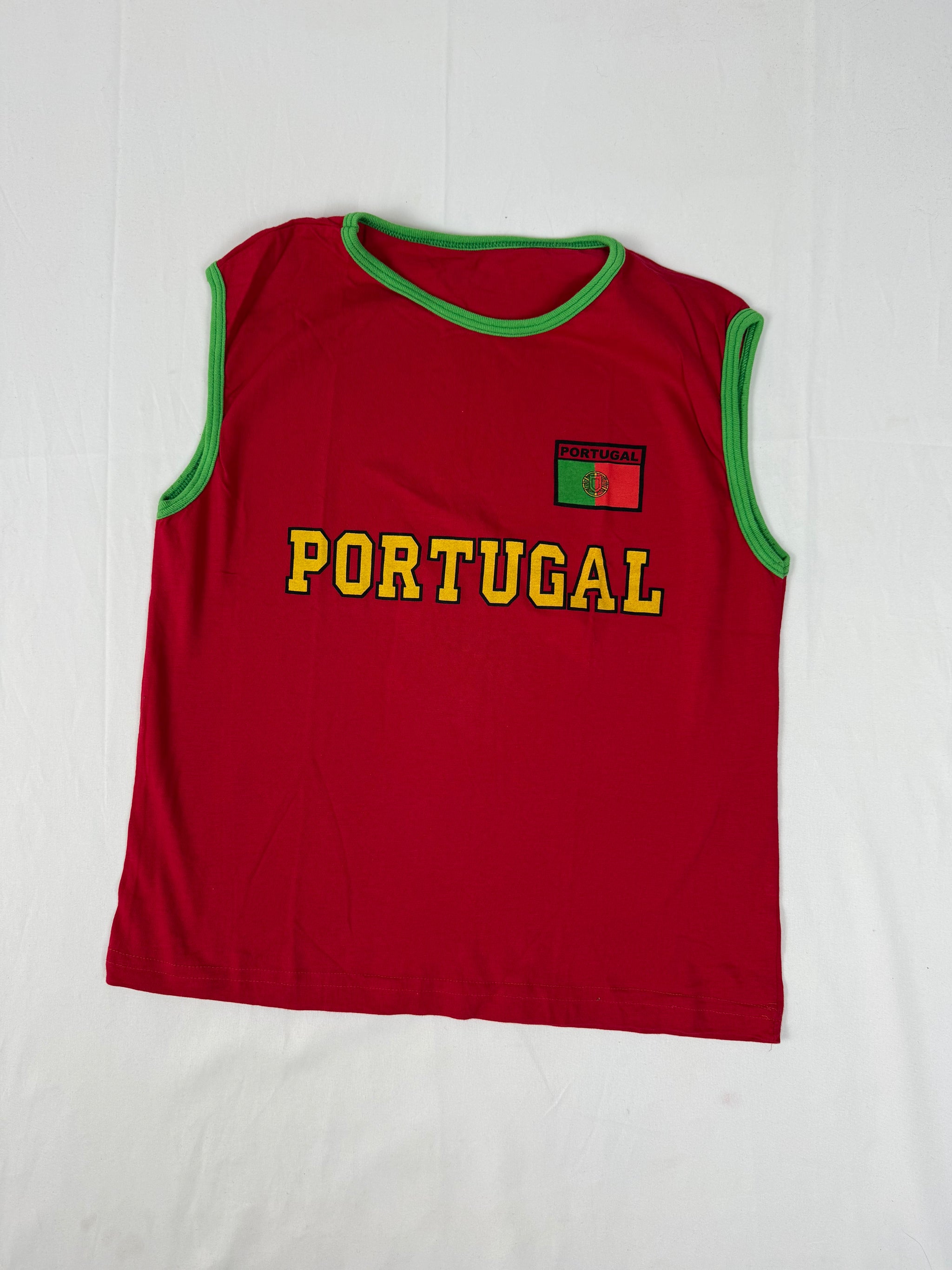Red Portugal tank top (L)