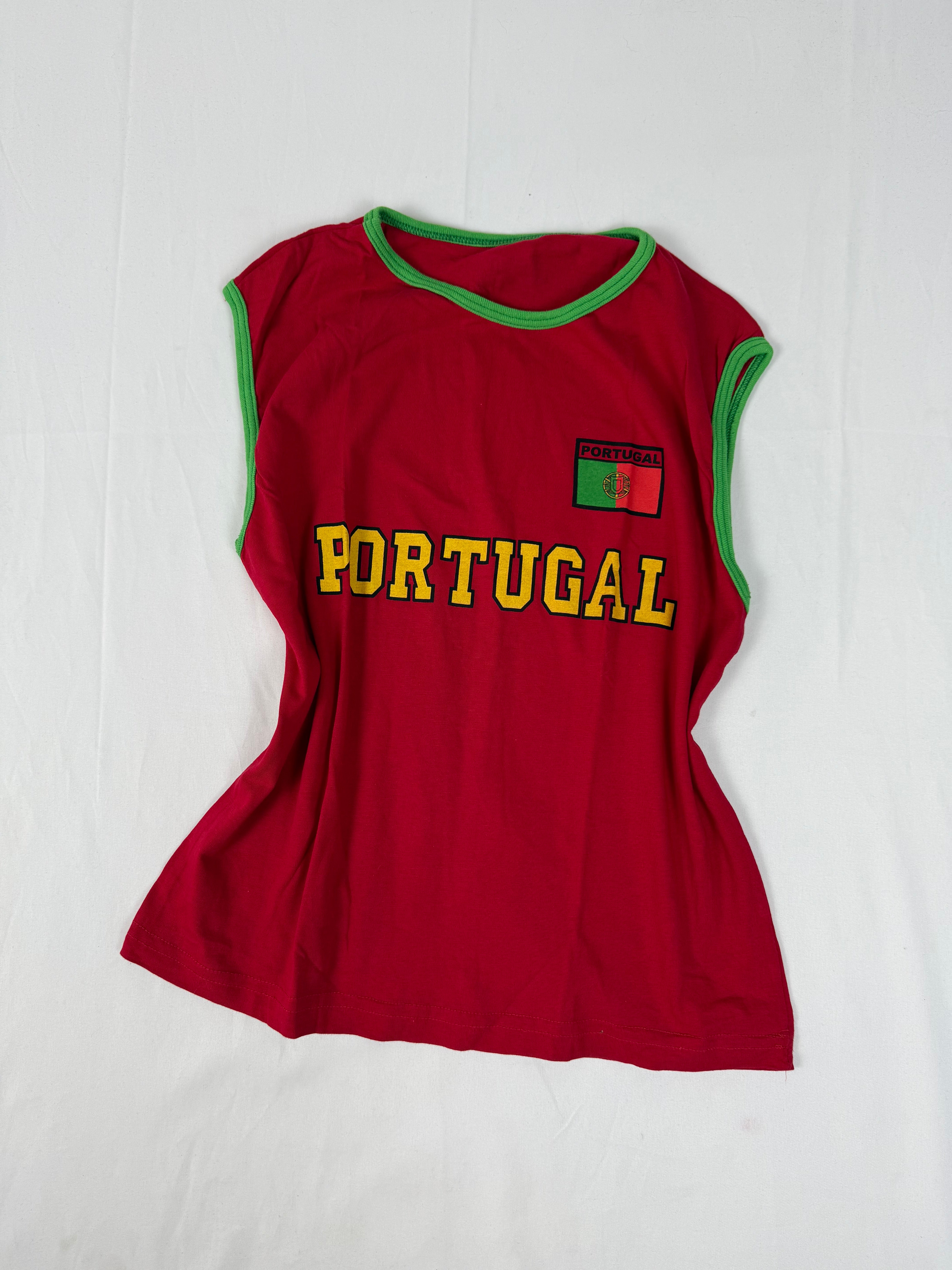 Red Portugal tank top (L)