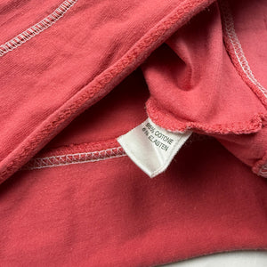 Red 100% cotton tight fit hoodie (S)