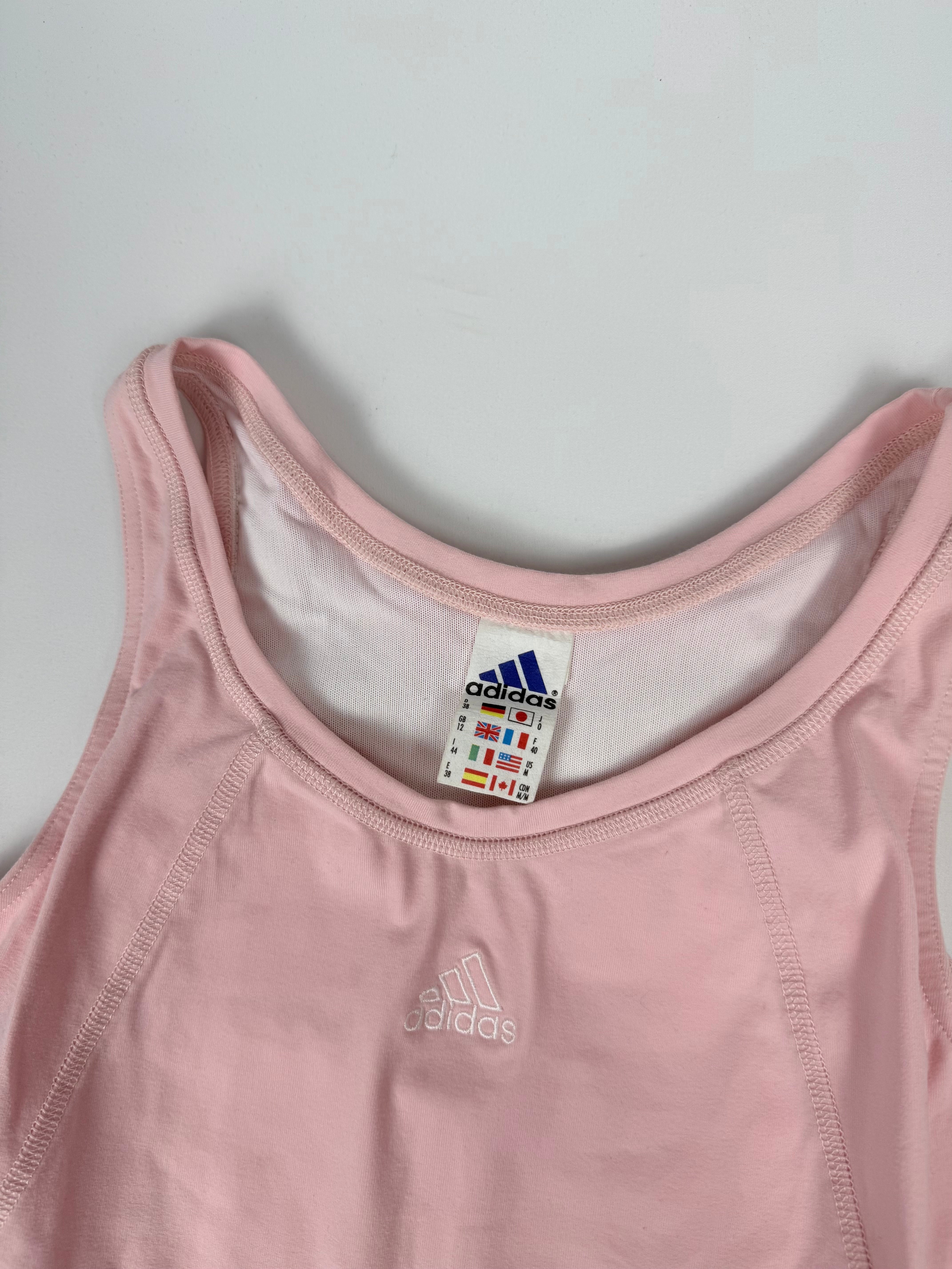 Baby pink activewear top (L)