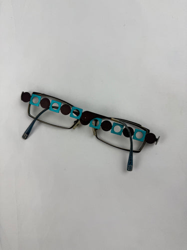 2000s office siren glasses (with prescription)