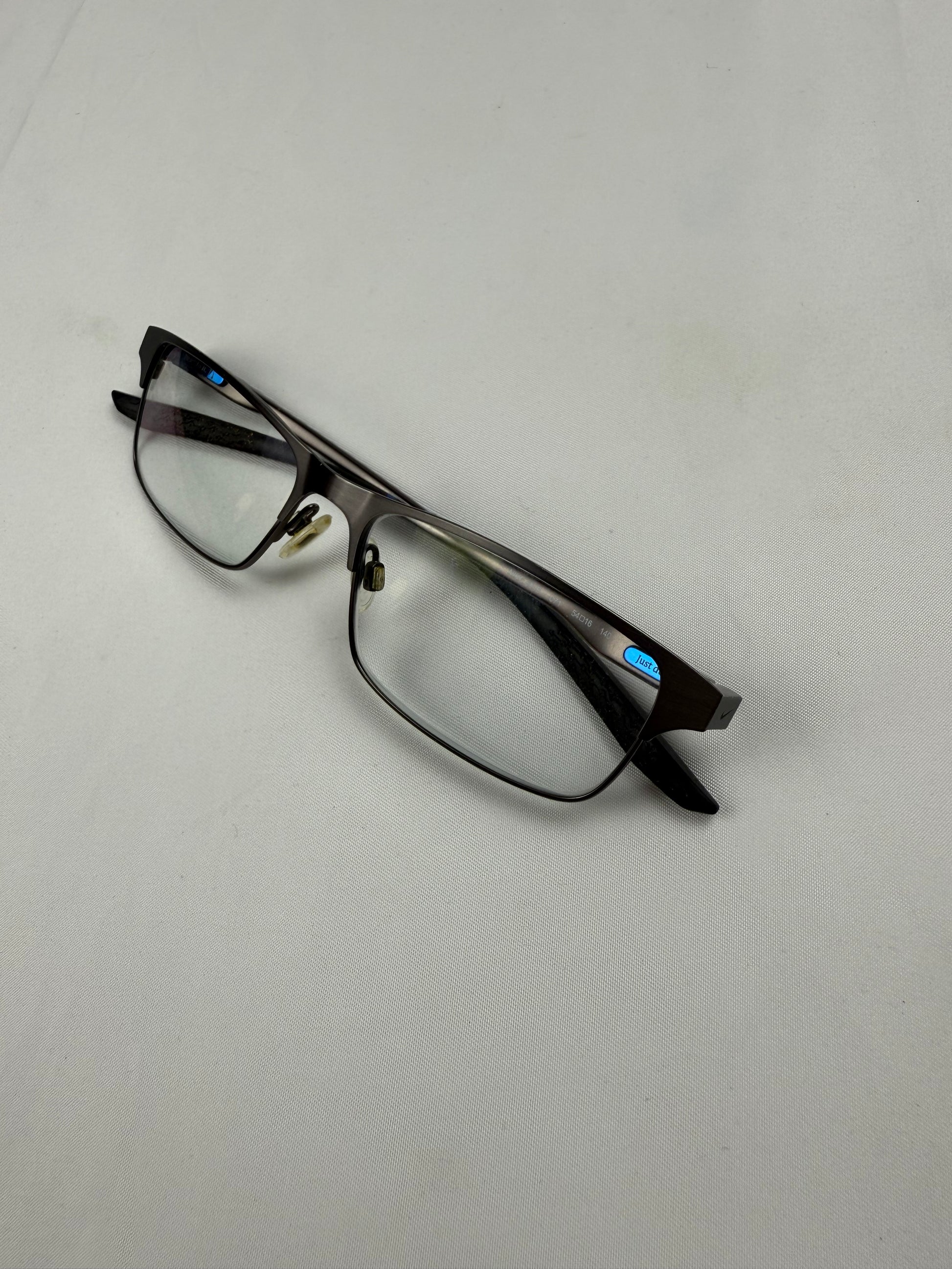 2000s office siren glasses (with prescription)