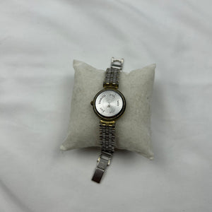Vintage silver inox bracelet watch jewelry
