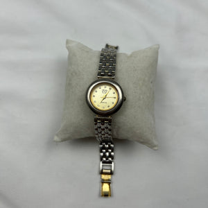 Vintage silver inox bracelet watch jewelry