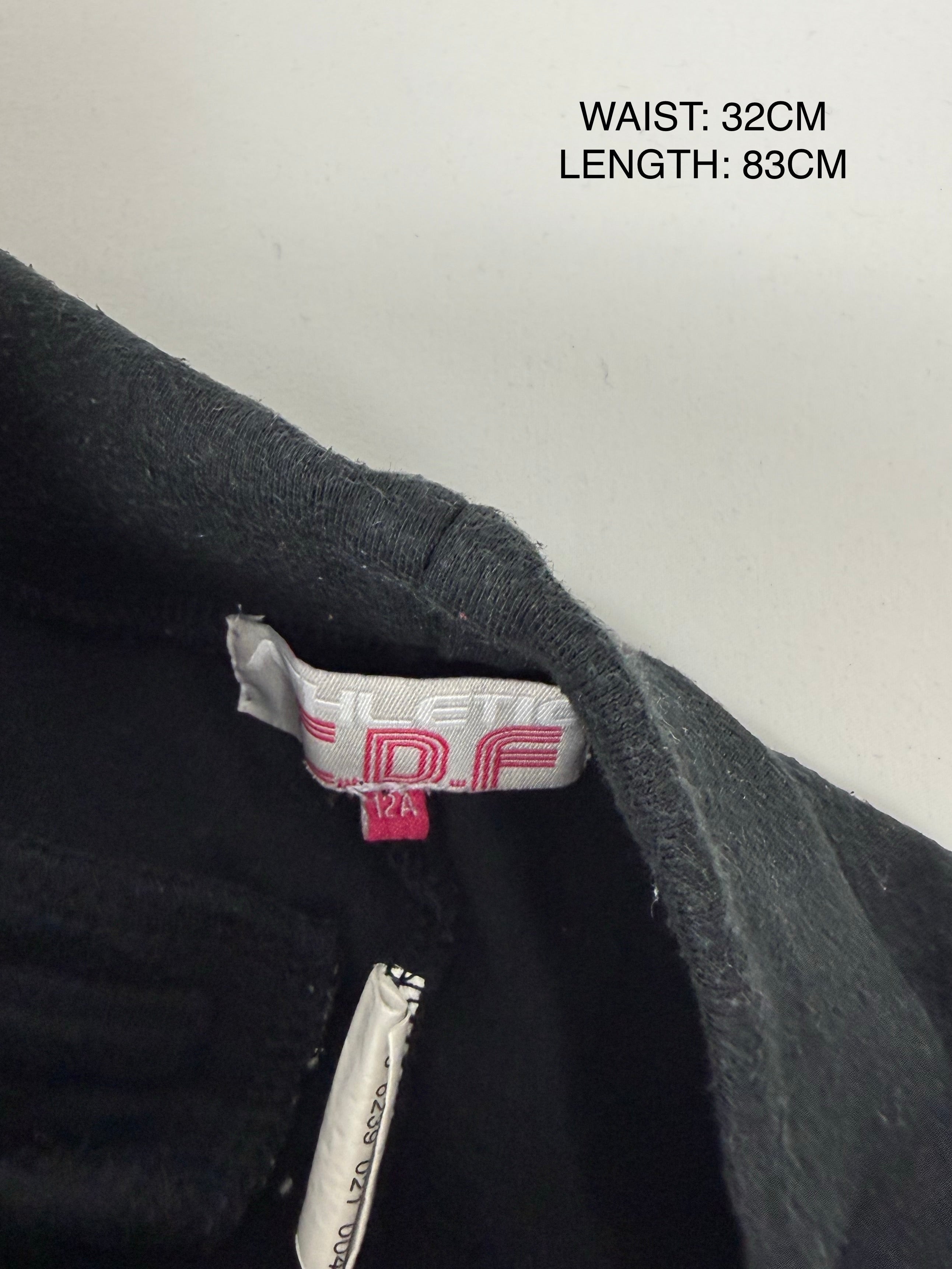 Black & pink low rise joggers pants (XS)