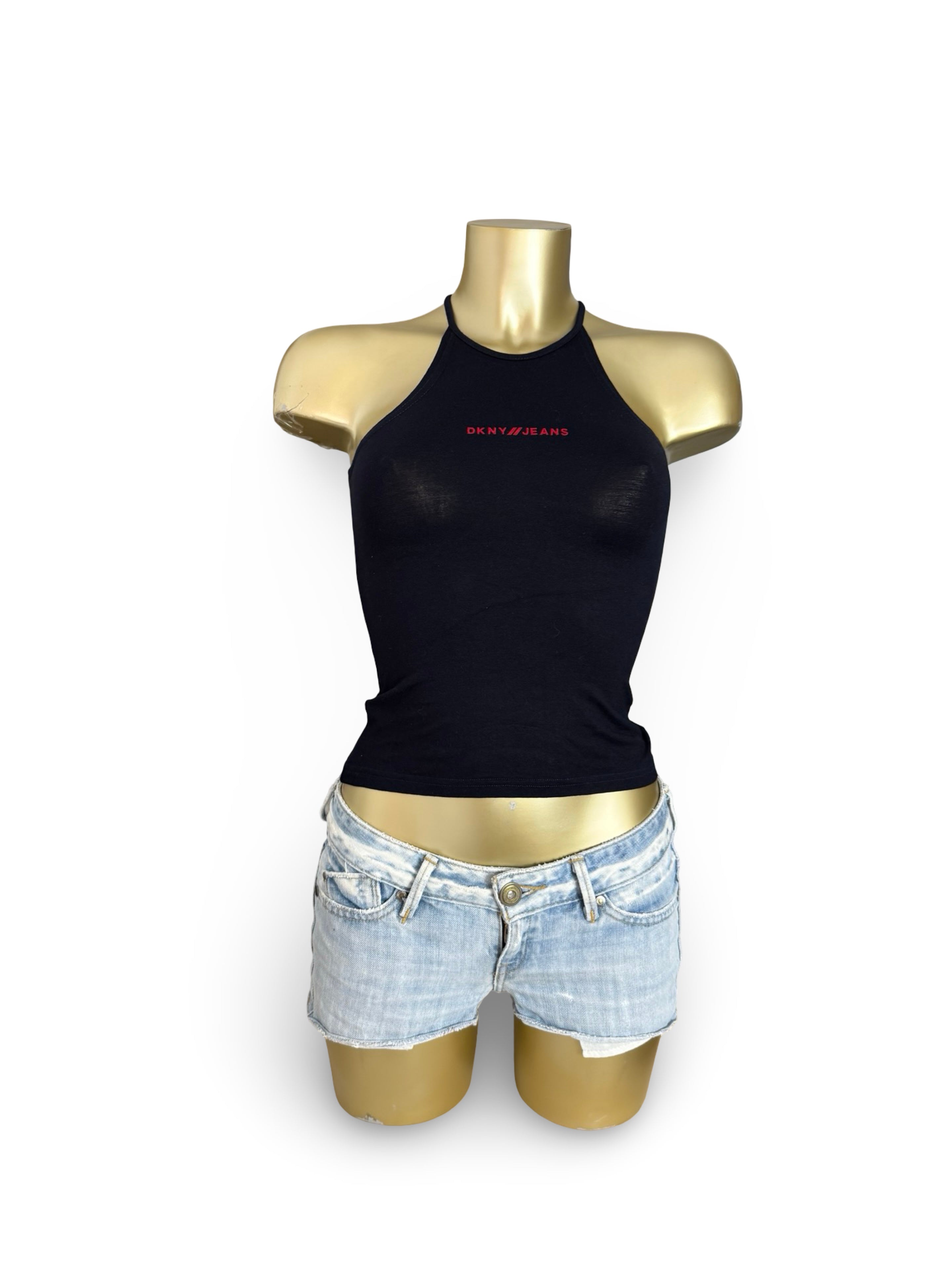 Black tight fit top (S)