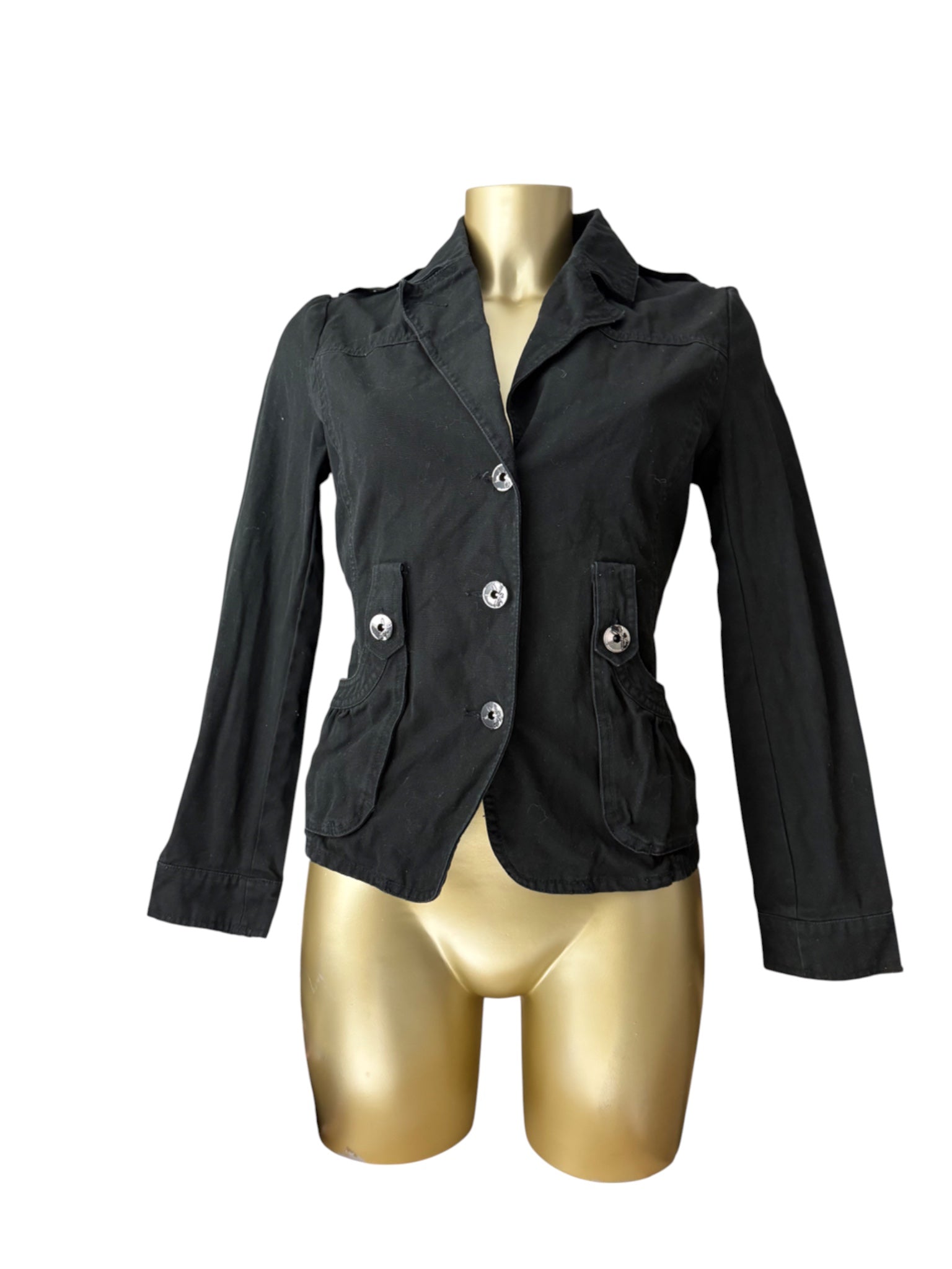 Black blazer office jacket (S)