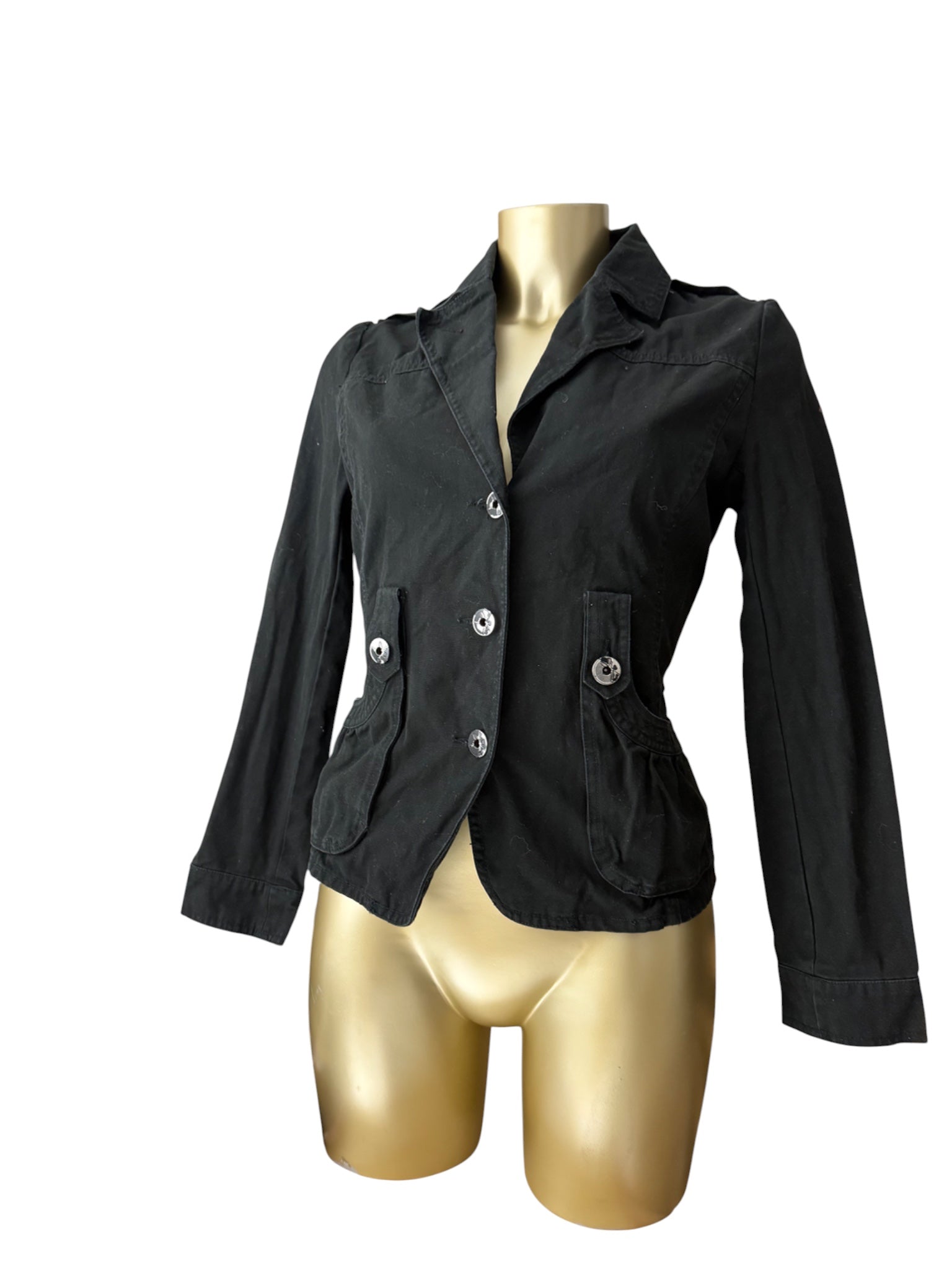Black blazer office jacket (S)
