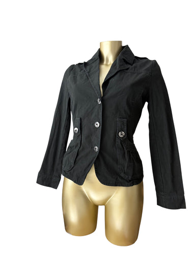Black blazer office jacket (S)