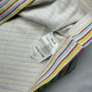 Yellow striped cotton cami top (M/L)