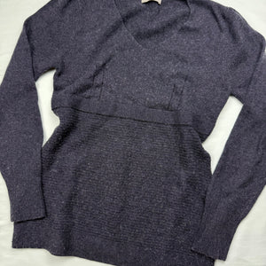 Purple wool  jumper (M/L)