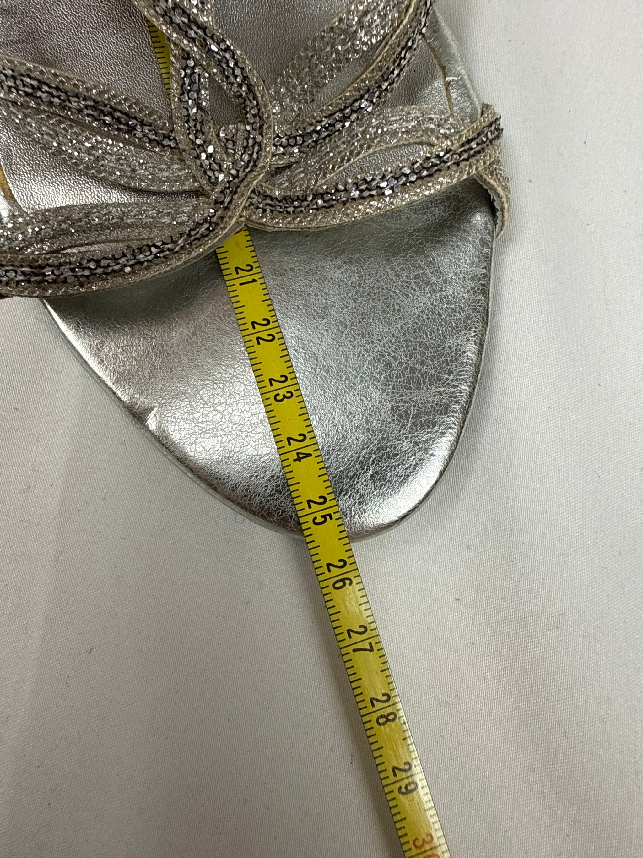 Silver rhinestones night out heels (38)