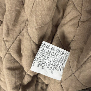 Khaki camo print biker jacket (M/L)