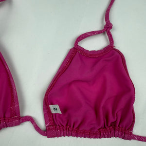 Pink glitters bikini set (S)
