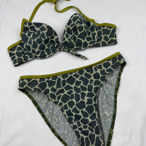 Khaki panther bikini set (S)