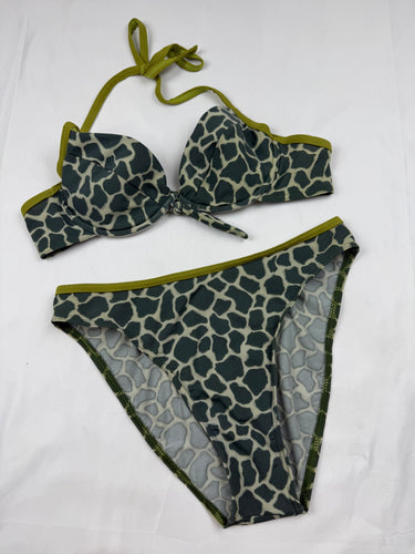 Khaki panther bikini set (S)