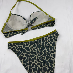 Khaki panther bikini set (S)