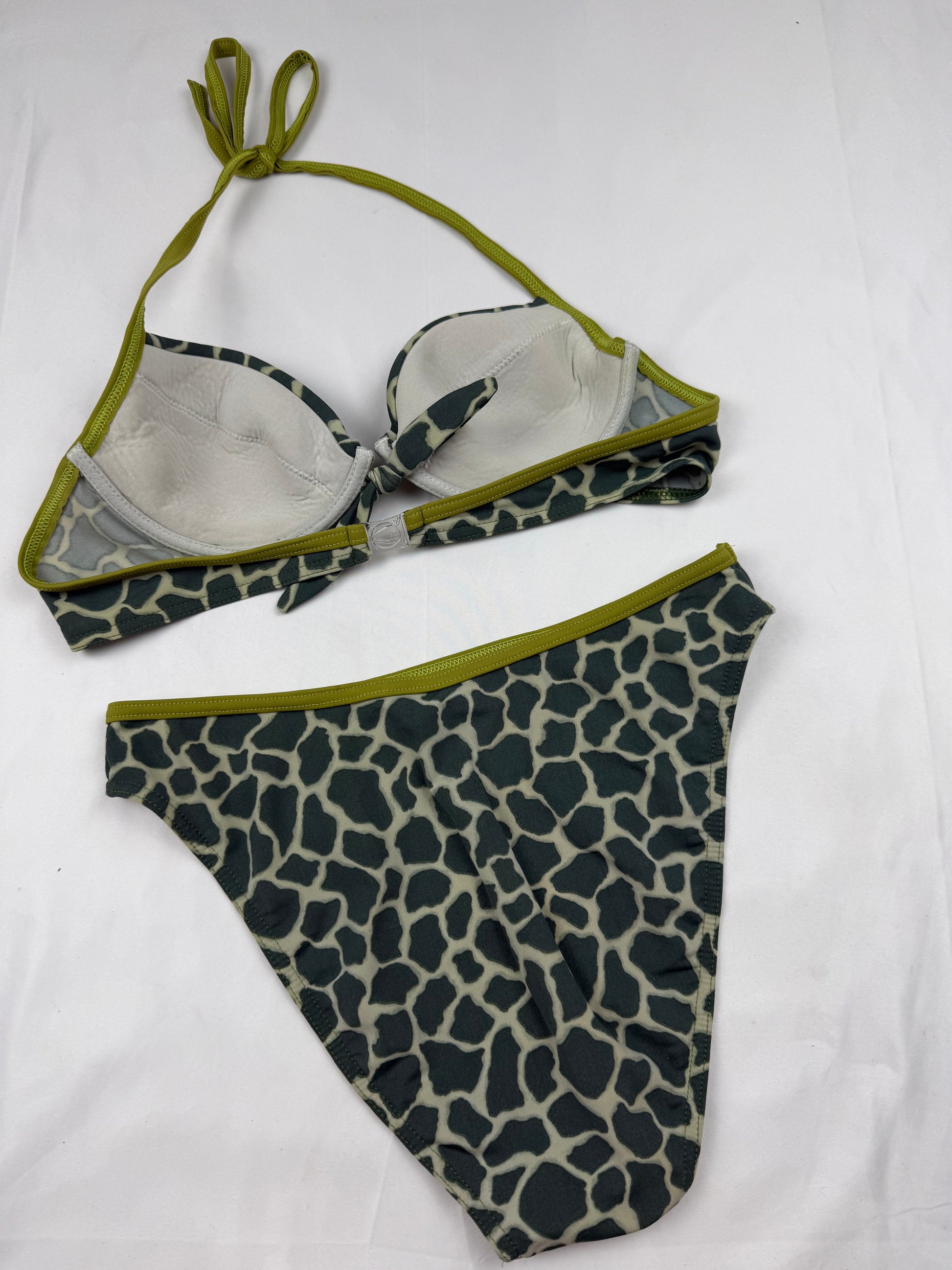 Khaki panther bikini set (S)