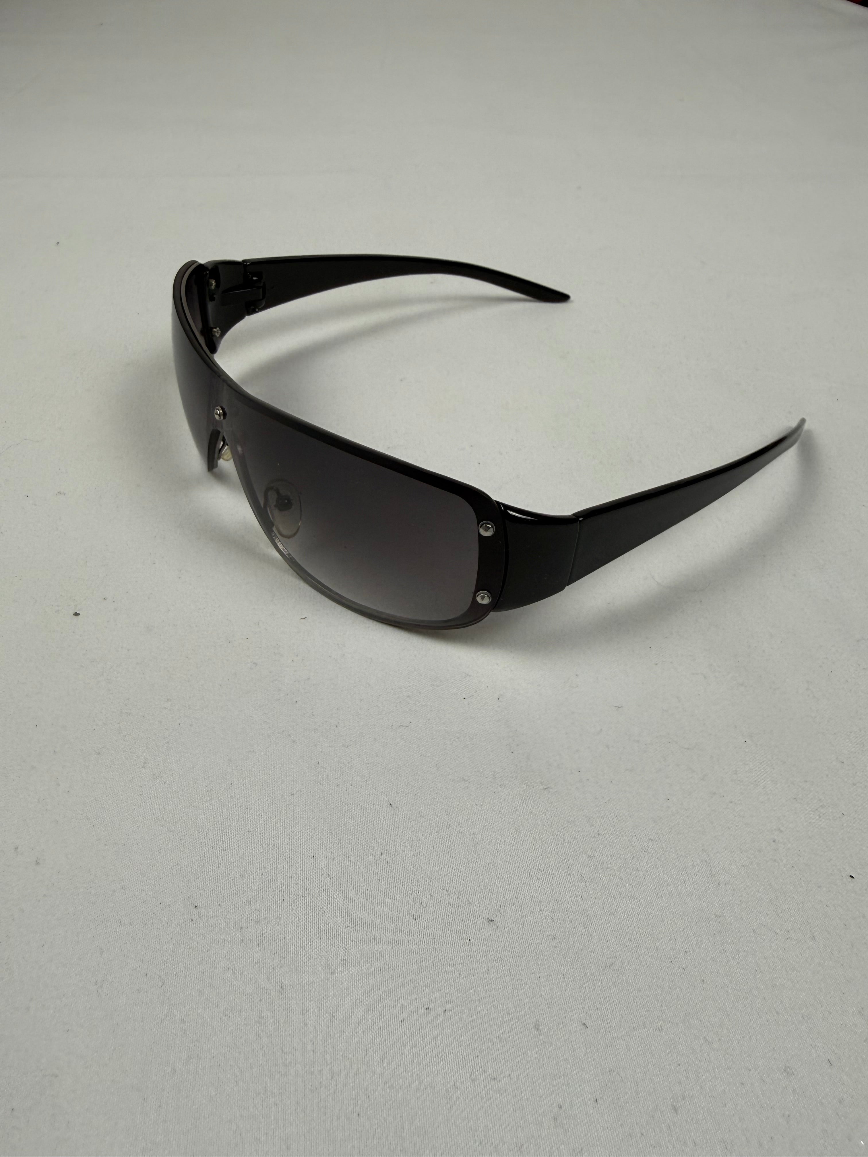 Black shield sunglasses