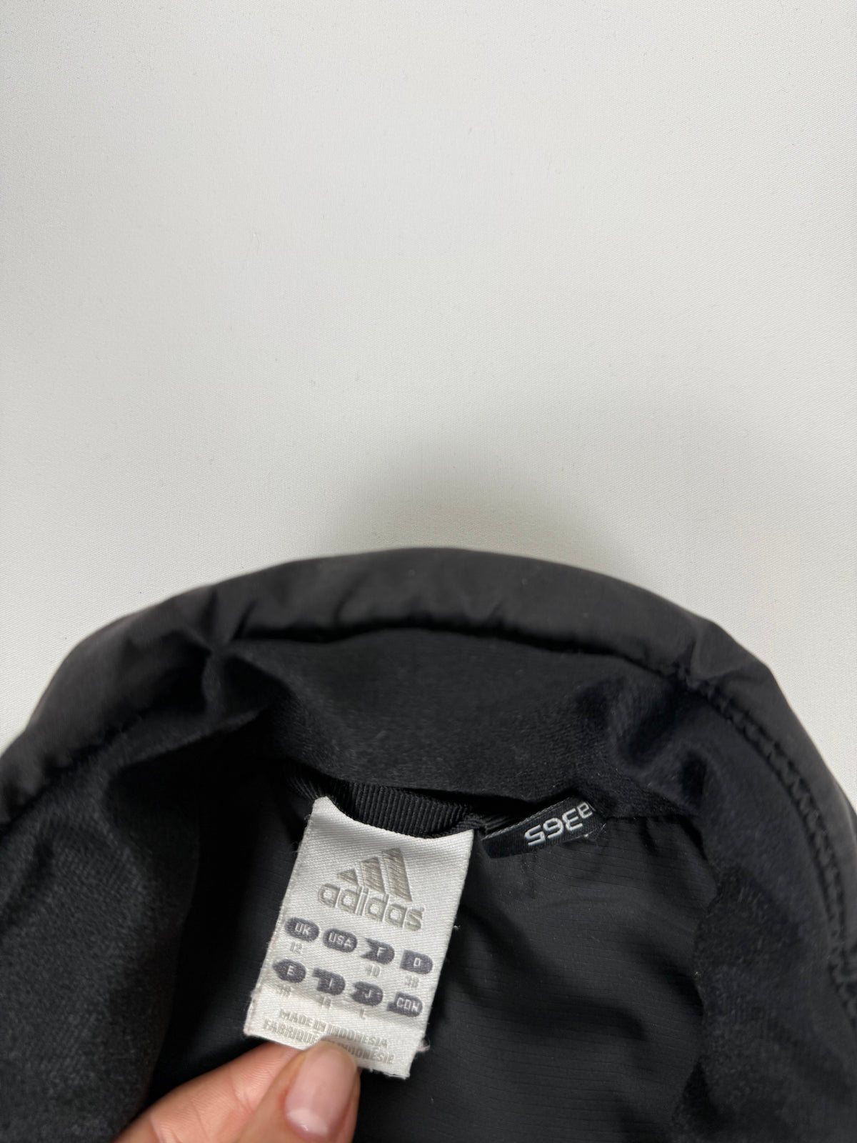 Blazer de bureau noir zippé (M)