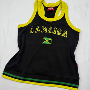 Black Jamaica tank top (S)