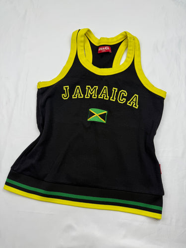 Black Jamaica tank top (S)