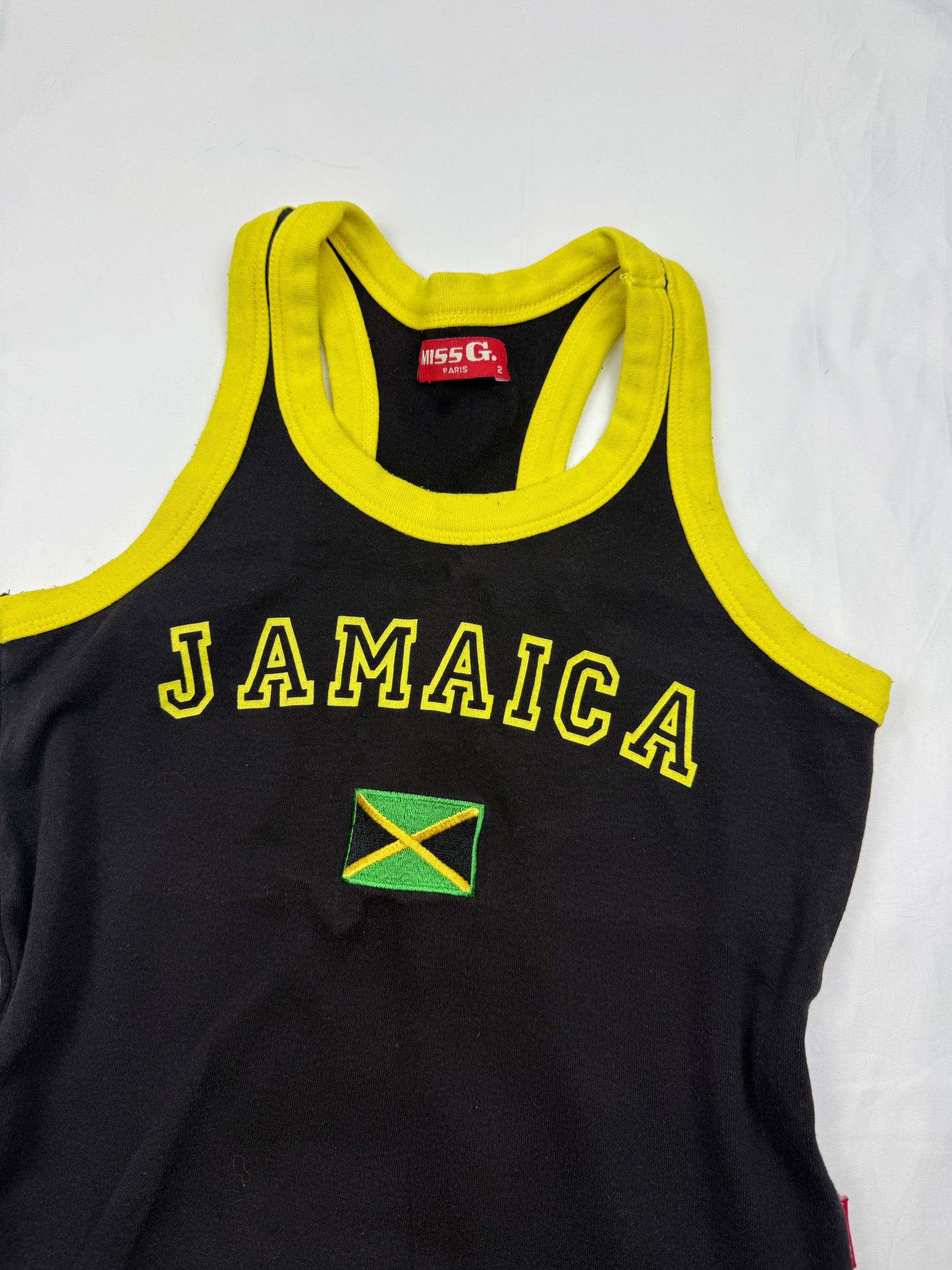 Black Jamaica tank top (S)