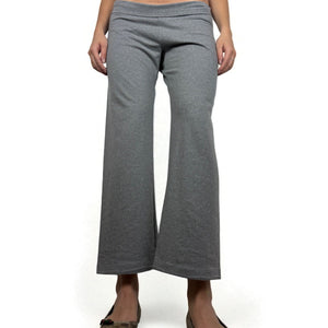 Grey low rise joggers baggy pants (M)