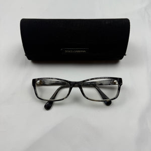 Grey 2000s office glasses (with prescription)