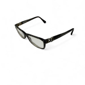 Grey 2000s office glasses (with prescription)