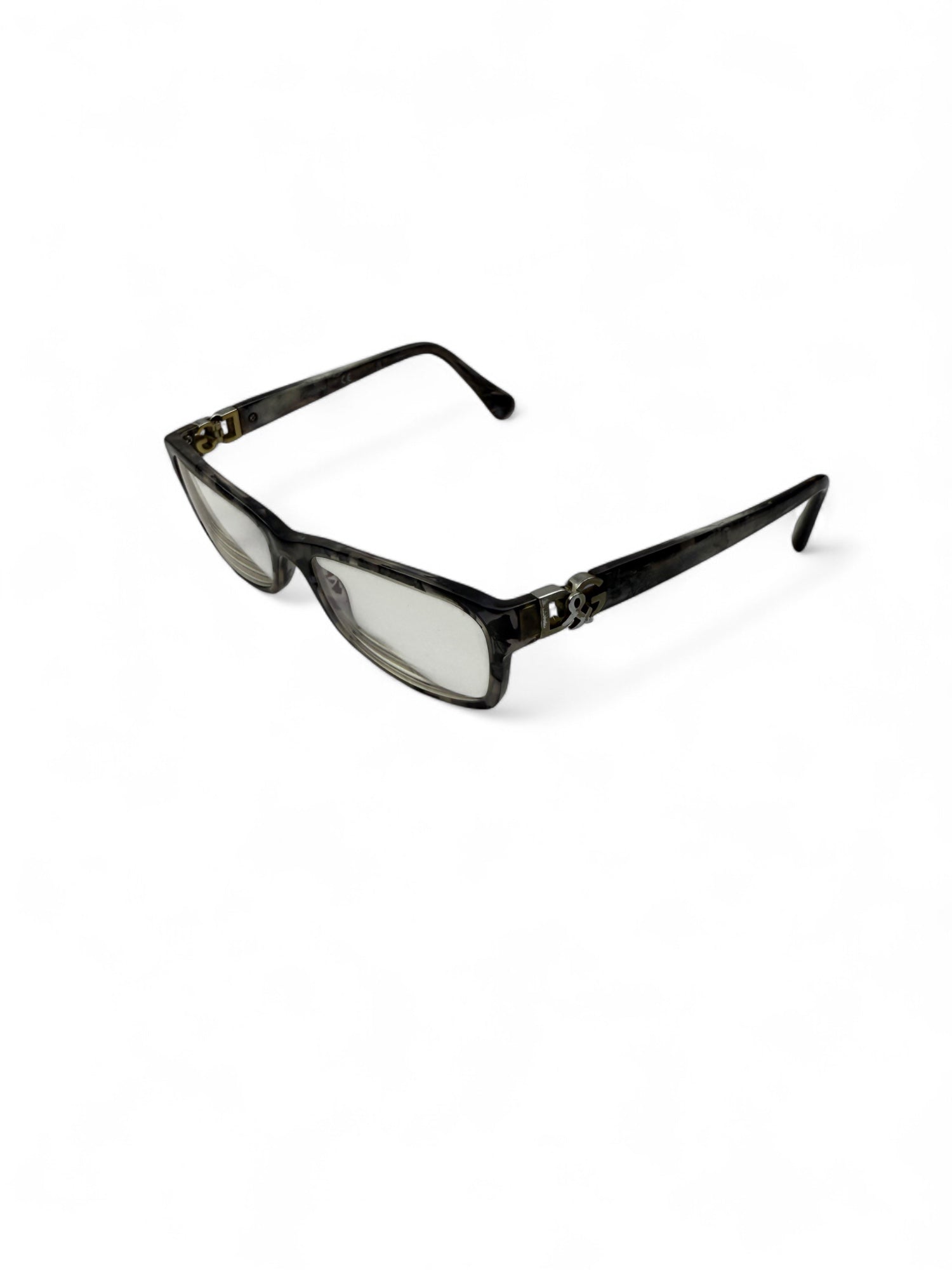 Grey 2000s office glasses (with prescription)