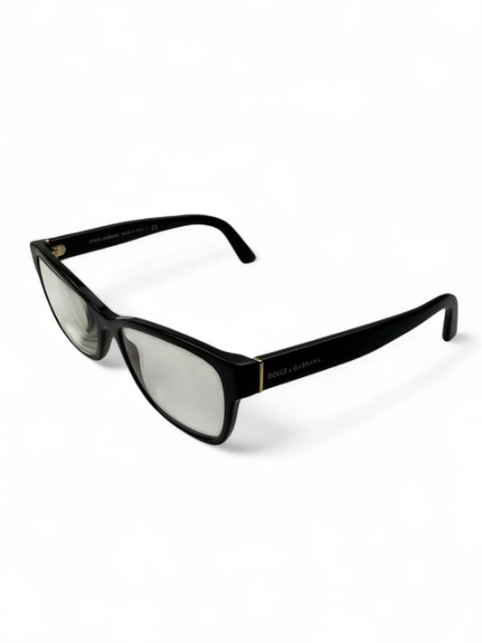 Black 2000s office glasses (with prescription)