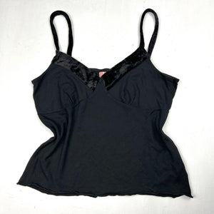 Black cotton cami top (M/L)