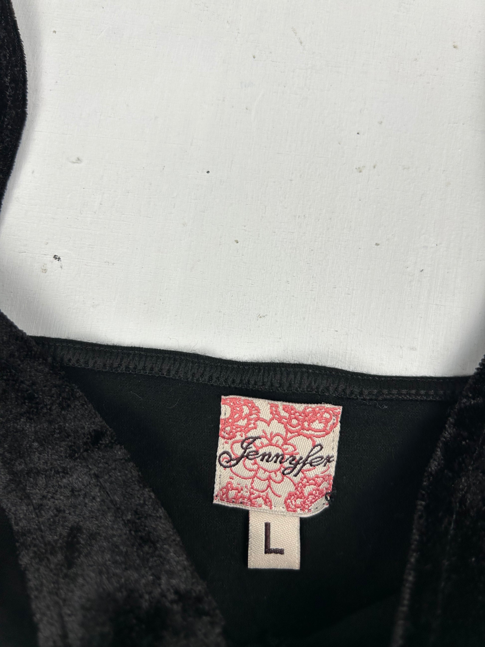 Black cotton cami top (M/L)