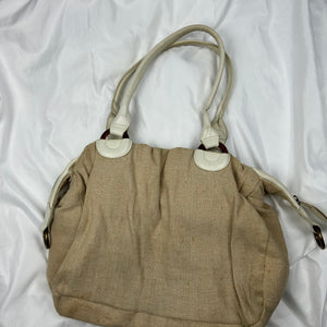 Beige  besace shoulder bag