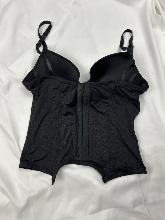 Black babydoll corset top (S)
