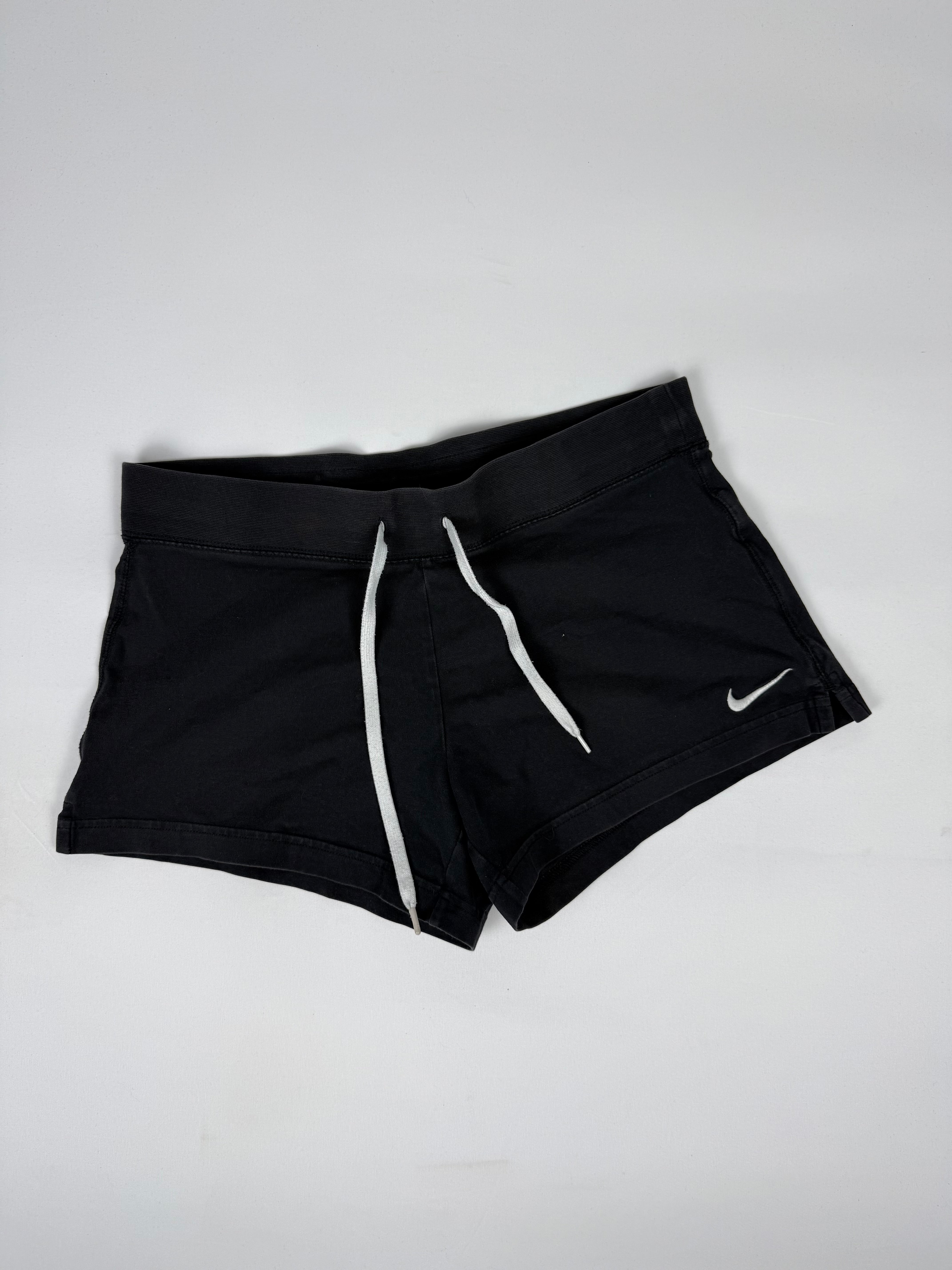 Black activewear mini short (M)
