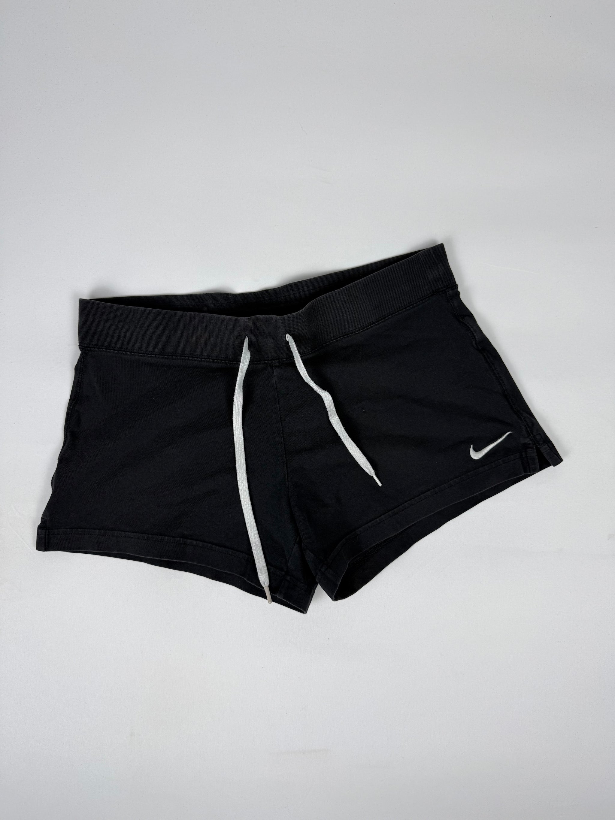 Black activewear mini short (M)