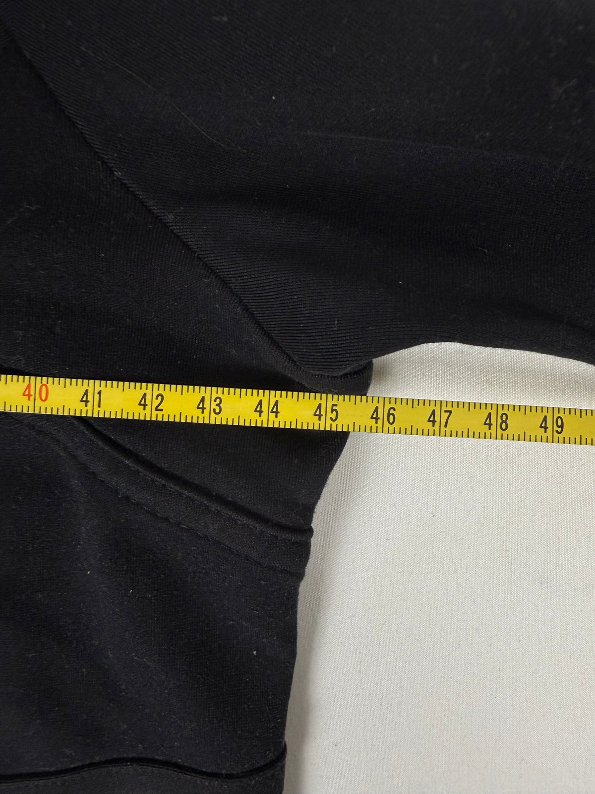 Black tie up long sleeves top (XL)
