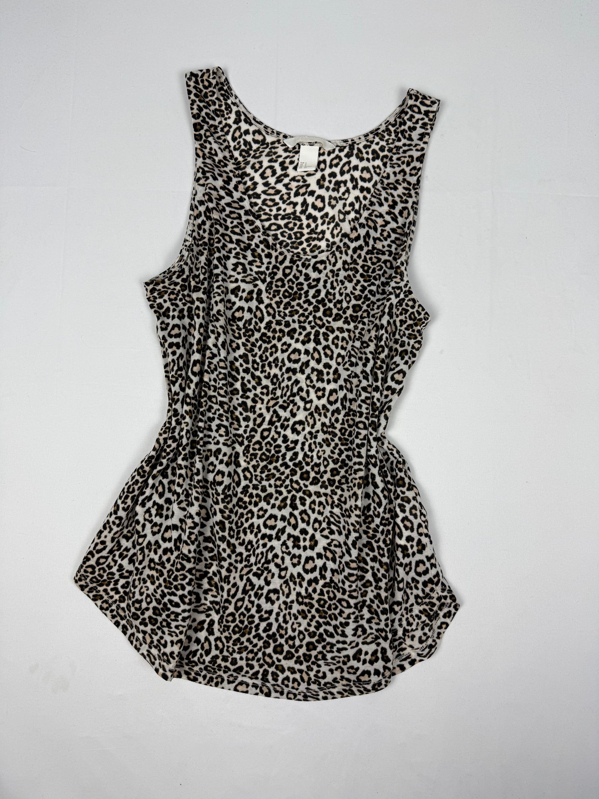Panther print tank top (S/M)