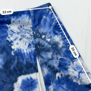 Blue graphic low rise mini skort (S)