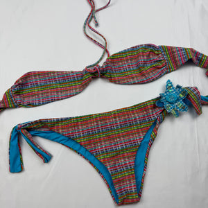 Multicolor low rise bikini set (M/L)