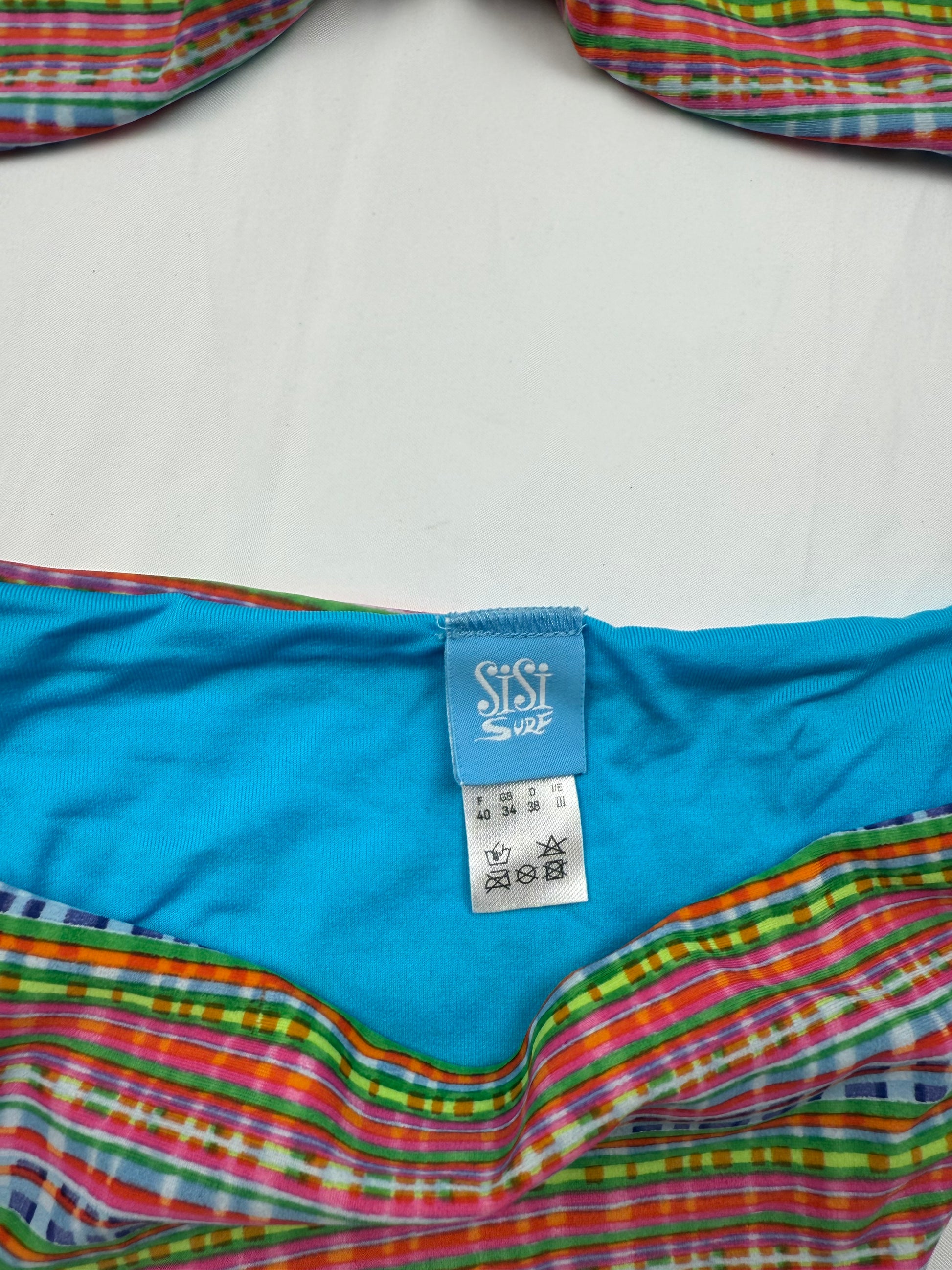 Multicolor low rise bikini set (M/L)