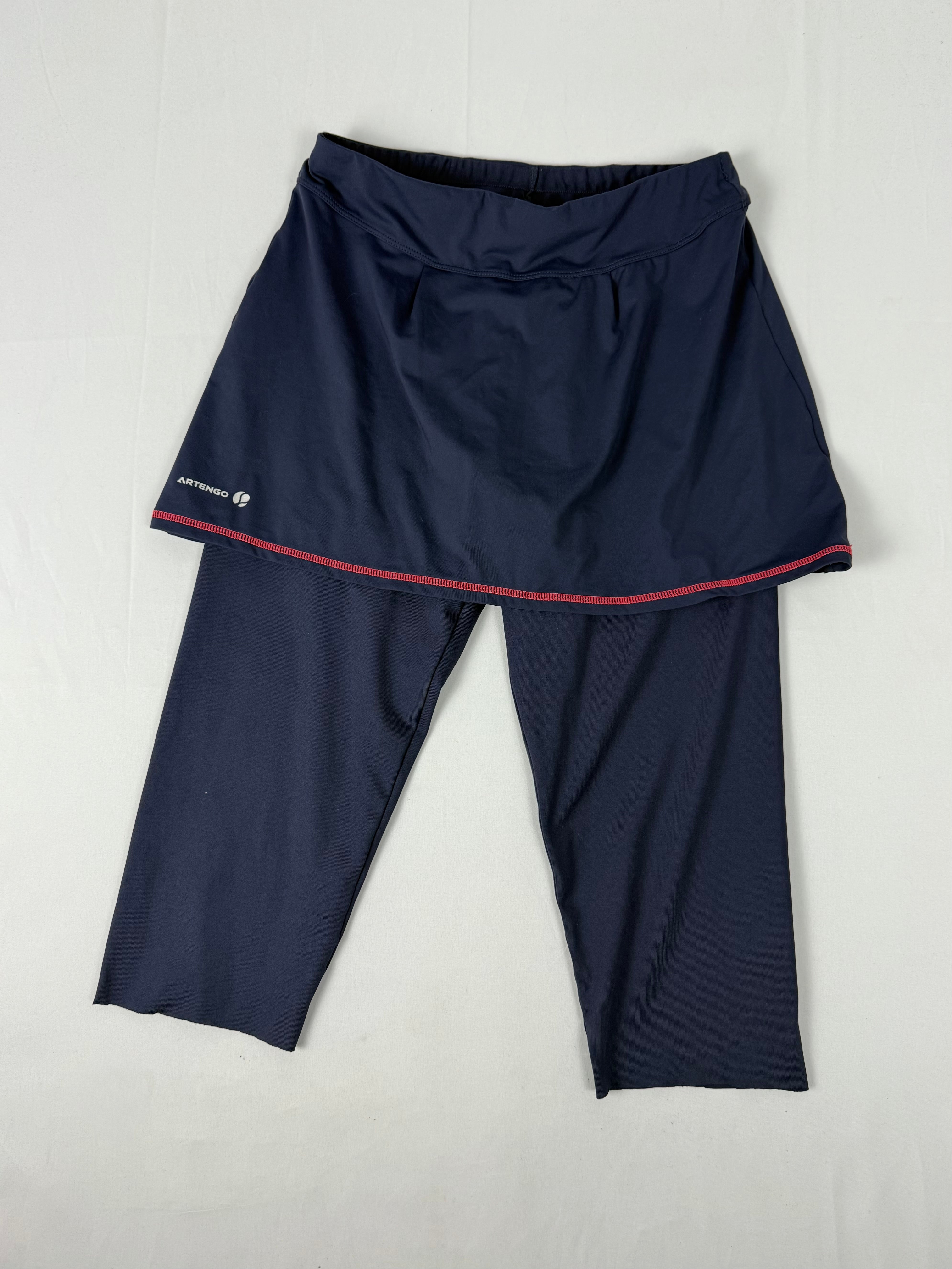 Navy low waist capri skirt pants (S/M)