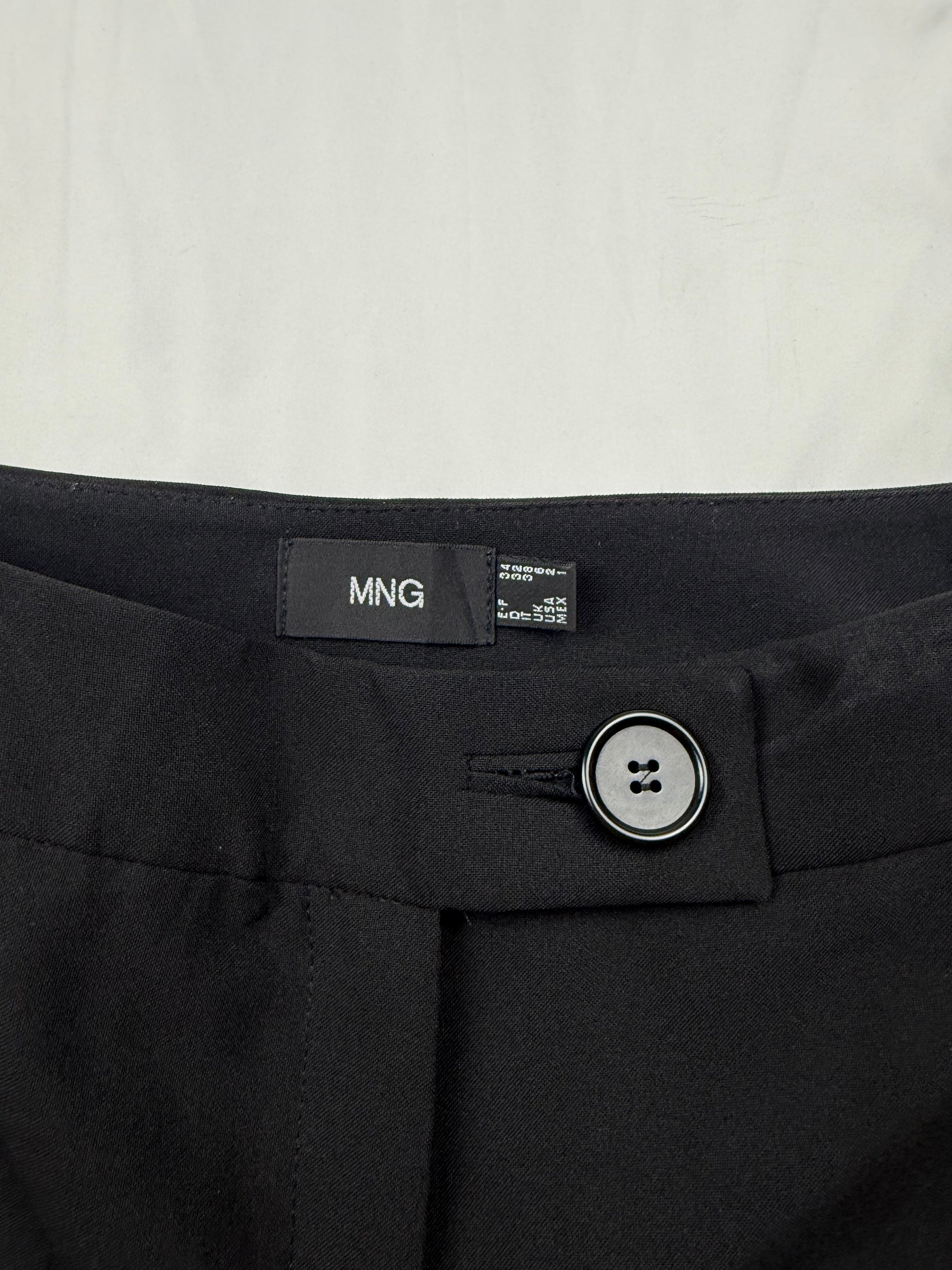 Low rise black office pant (XS)