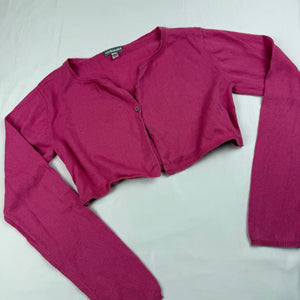 Pïnk cotton crop cardigan jumper (XS)